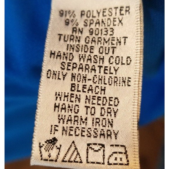 Bob Mackie Wearable Art Kimono Top Women's Size S Blue Open Front Cardigan Boho - Picture 6 of 6